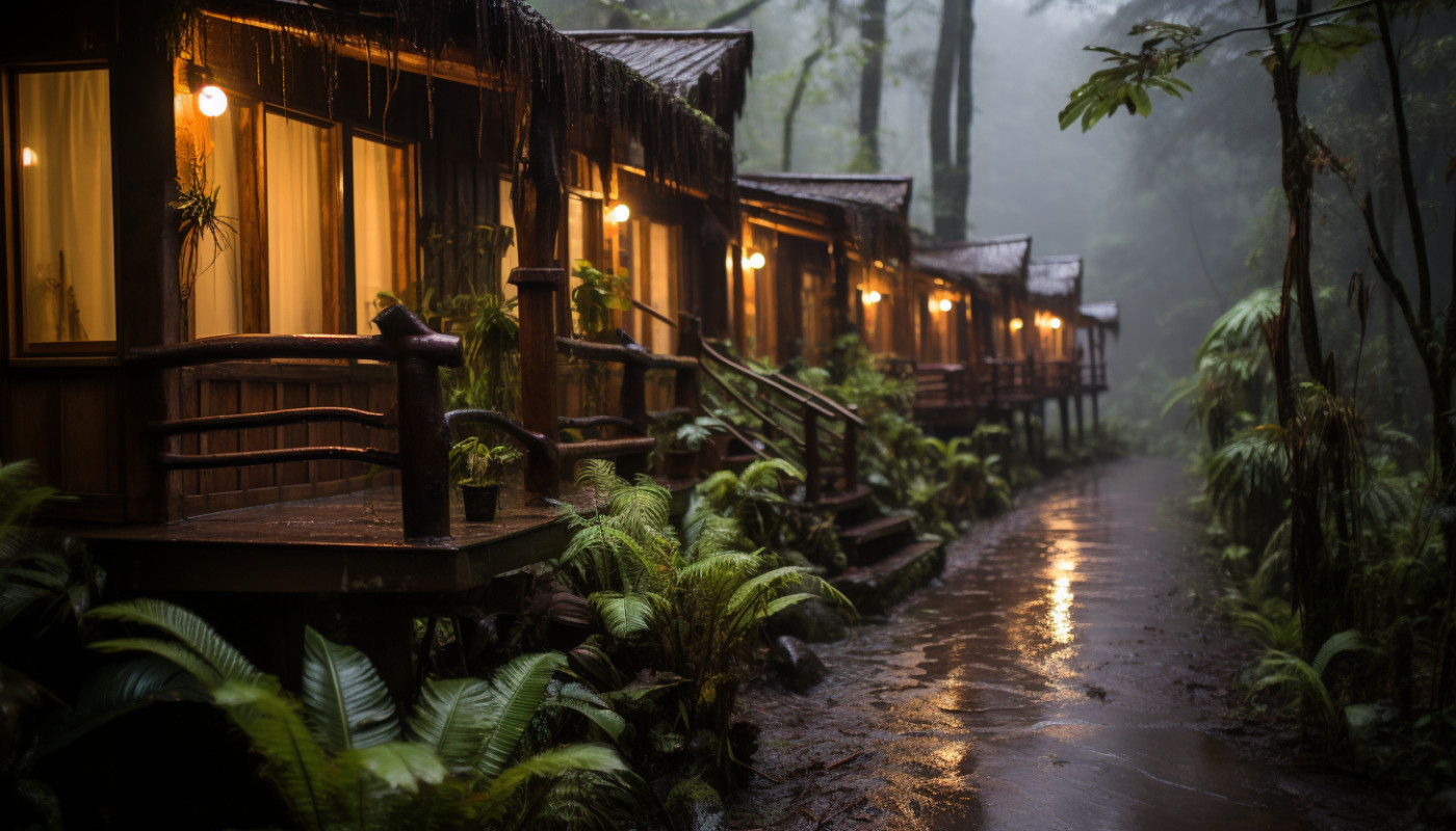 Cabañas en la selva para una desconexión total